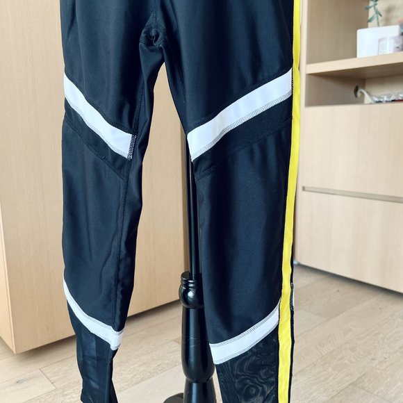 All Fenix X SoulCycle Colour Blocked Soul Leggings | Medium | Black/Yellow - Picture 12 of 16